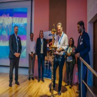 Burak Barı, Business Area Lead - West Europe & Smartshore, adesso SE, Lights the Lamp
